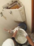 手洗い付きトイレの原状回復工事