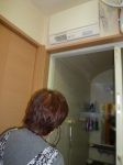 松戸市小根本にてTOTOの脱衣所用の暖房器具