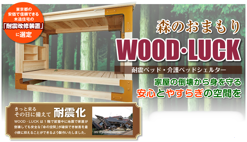 You are currently viewing 防災シェルターWOOD・LUCK覚えていますか？