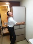 松戸市金ケ作に日立冷蔵庫の緊急納品！